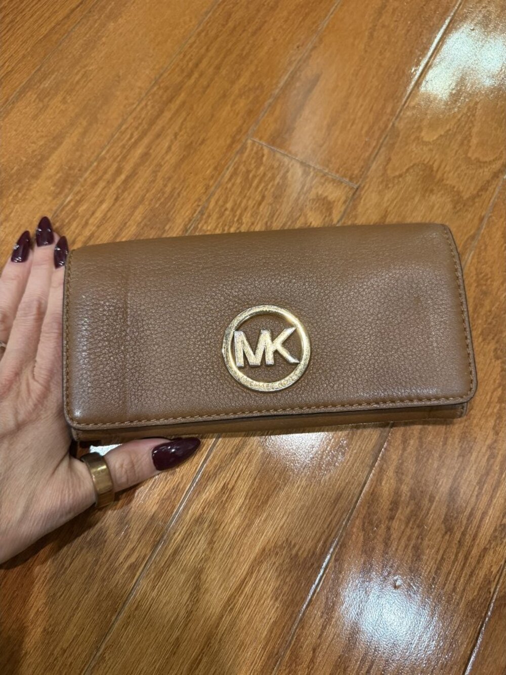 Michael Kors Tan Wallet